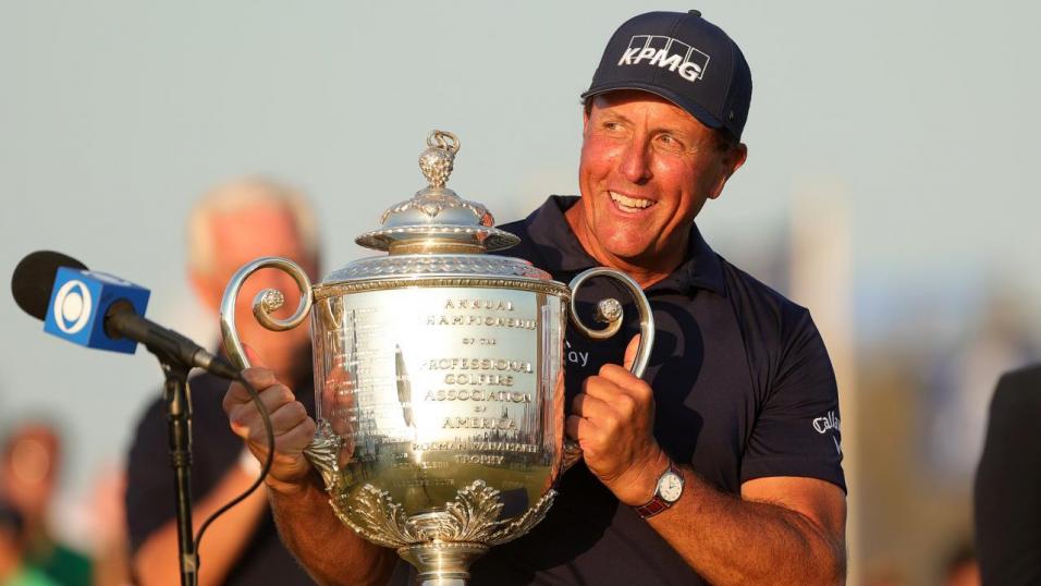 Golfer Phil Mickelson